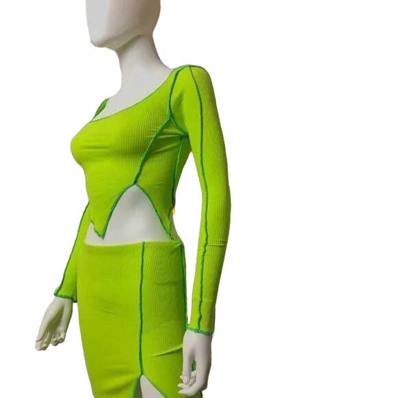 NWOT Fashion Nova Live On The Edge Micro Mini Skirt Sz S - Picture 7 of 14